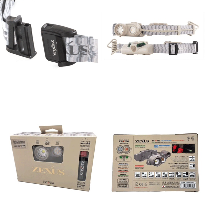 楽天市場】ゼクサス LEDヘッドライト ZX-F730 充電タイプ ZEXUS