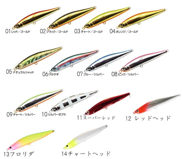 楽天市場】【全18色】ウォーターランド ローリングスティック 95H  