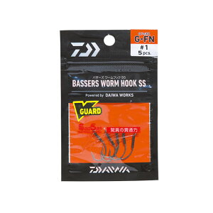 _C@oT[Y[tbNSS@bL[@DAIWA@BASSERS WORM HOOK SS@