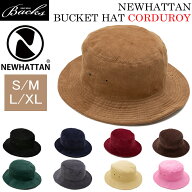 ★対象品2点で50円値引きクーポン★コーデュロイ 【 NEWHATTAN バケット ハット S/M L/XL 】ハット メン…