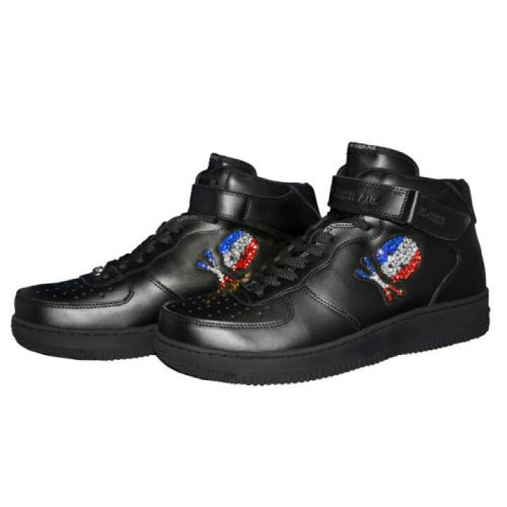 楽天市場 Offクーポン配布中 送料無料 Ain Force 1 Mid Cut Swarovski Pattern B Fr 24 26 5 28 全一色 靴 スニーカー フランス 国旗 ローカット フォースワン バッシュ スカル スワロフスキー カジュアル ストリート スポーツ バックサイドオブトーキョー
