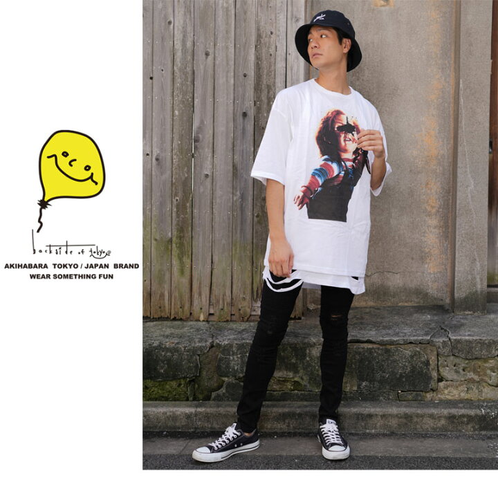 楽天市場 バイオレンスキッズビッグtシャツ 男女兼用 半袖 Tシャツ トップス ビッグtシャツ メンズ 男性 おもしろ キャラクター プリント ゆったり 大きいサイズ おしゃれ ゆる カジュアル ロング ビッグ ビックシルエット オリジナル Uネック 綿 プリント 重ね着