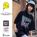 《ノベルティプレゼント中》GU×SU gang BB 2nd ビッグTシャツ（男女兼用）■ 半袖 tシャツ トップス ビッグtシャツ メンズ レディース おもしろ キャラクター プリント ゆったり 大きいサイズ おしゃれ ゆる カジュアル ストリート ロング ビッグトップス ビックシ