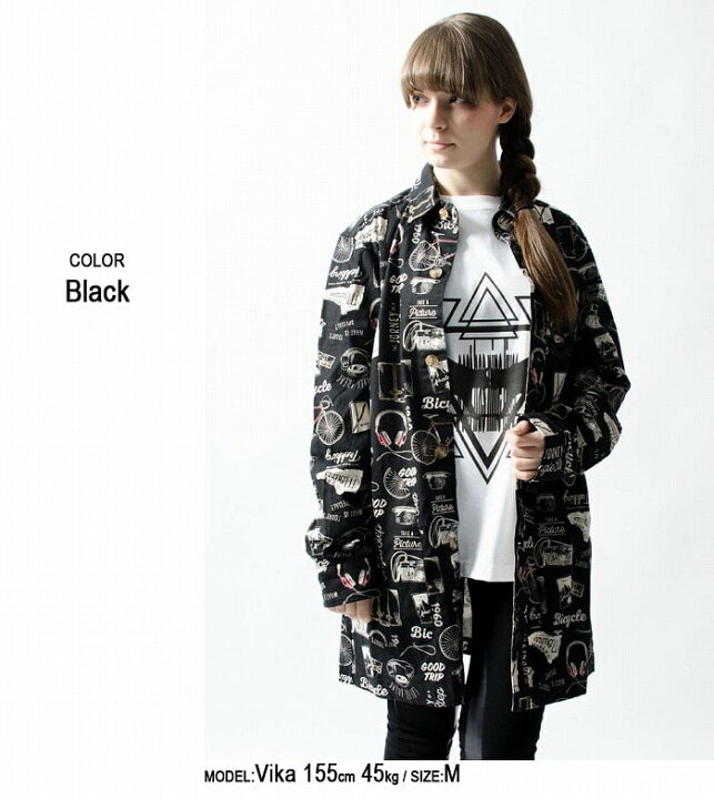 楽天市場】backside of tokyo(バックサイドオブトーキョー)総柄シャツ 