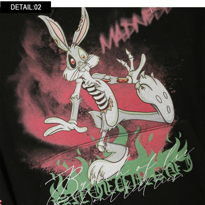 楽天市場 東京裏側 Zombieビッグパーカー トップス アウター 長袖 パーカー トレーナー 長袖パーカー スウェット ストリート やみかわ メンズ ユニセックス 病みかわ 病みかわいい 病み系 病み 闇 大きいサイズ オーバーサイズ 大きめ 冬 おしゃれ かわいい 男