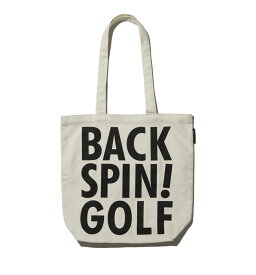 トートバッグ トート ゴルフバッグ【 BACK SPIN 】a4トートバッグ メンズ レディース 内ポケット a4 おしゃれ トートバック 綿 コットン シンプル デイリー ロゴ お洒落 ブラック ホワイト 黒 白 トート ゴルフ かっこいい シンプル バックスピン レア ギフト プレゼント