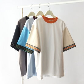 coohem コーヘン KNIT RINGER T-SHIRT 13-242-032 Tシャツ ニット リンガーT メンズ レディース