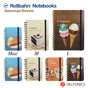o[ m[g AJXC[c ~j MINI M L |Pbgt ftHjbNX  The Rollbahn ( American Sweets ) Grid Notebook from DELFONICS ̓_CA[(蒠)ł͂܂