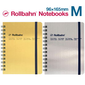 ロルバーン ノート ゴールド シルバー M ポケット付メモ デルフォニックス The Rollbahn Grid Notebook Gold & Silver from DELFONICS