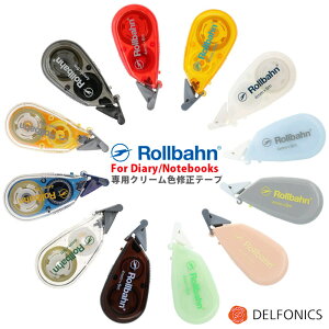 o[p N[F̏Ce[v _CA[ |Pbgt m[g 2025 2026 蒠 ftHjbNX A Correction tape for exclusive use of The Rollbahn Planner and Notebook