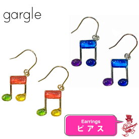 ガーグル ピアス colorful music カラフル ミューシック 音符 アクセサリー GARGLE