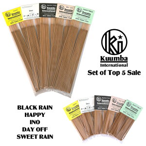 No  t@[XggCA 5pbNZbg ~j or M[ XC[gC nbs[ ubNC Kuumba Incense is Great Fragrance Incense Sticks, Set of Sales Top Ten Starter Set SWEET RAIN HAPPY BL