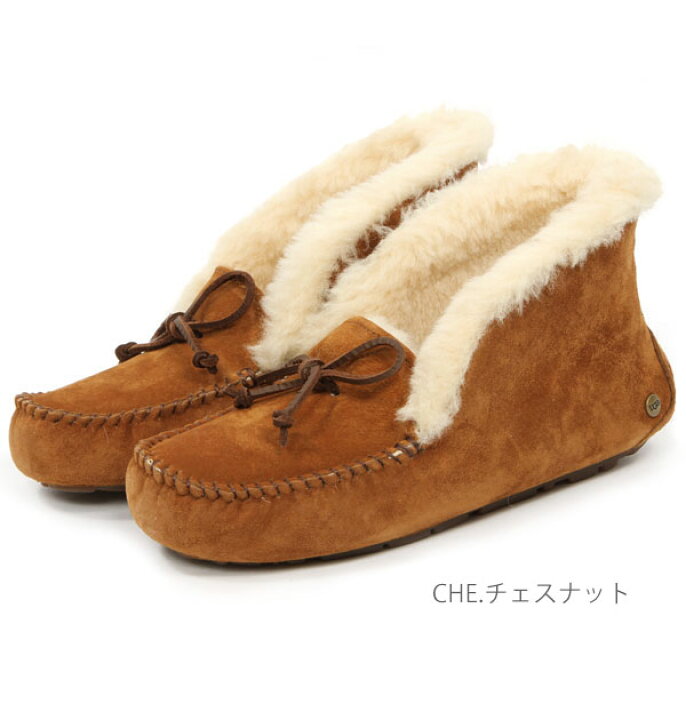 楽天市場】UGG 通販/正規品 アグー アグ モカシンシューズ ファー 