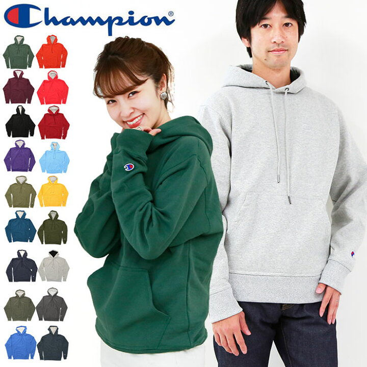 楽天市場 チャンピオン パーカー メンズ 好評 Championパーカー スウェット Champion トレーナー ブランド 大きいサイズ Usサイズ 大きめ ビッグシルエット プルオーバー レディース 男女兼用 長袖 フード ゆったり 無地 ロゴ 裏起毛 刺繍 ワンポイント 刺繍 ワン