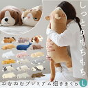 抱き枕 ぬいぐるみ 好評 ねむねむアニマルズ L 大きい 抱きまくら まくら 枕 クッション だきまくら プレミアムねむねむアニマルズ 寝具 LIV HEART りぶはあと 癒し系 動物 ネコ 猫 ねこ 犬 いぬ イヌ 可愛い グッズ