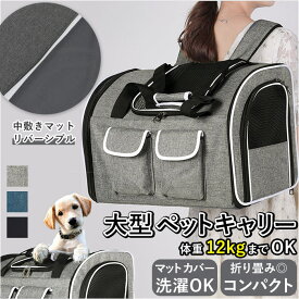ペットキャリー バッグ おしゃれ 好評 大型 中型 ペットキャリーバッグ リュック 大きめ 大型犬 中型犬 かわいい 軽量 ショルダーバッグ ペットキャリーリュック 2way 犬 いぬ イヌ ペットグ
