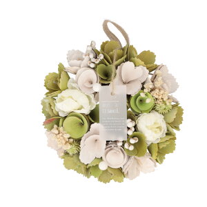 リース 玄関 好評 インテリア 春 オールシーズン 雑貨 造花 玄関飾り フェイクフラワー チュラルリース Sサイズ おしゃれ かわいい 母の日 贈り物 ギフト フラワーギフト 小さめ