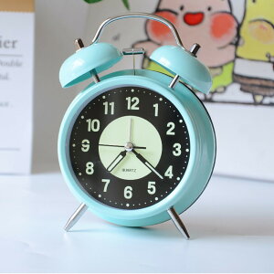 目覚まし時計 ベル 夜光 好評 アナログ アナログ時計 めざまし時計 目覚まし 時計 アラームクロック アラーム クロック 置時計 置き時計 めざまし ダブルベル ツインベル 金属 金属ベル
