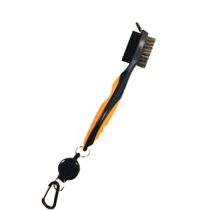 ゴルフ ブラシ クリーナー 好評 クリーナー ブラシ ウェッジクリーナー 溝掃除 ゴルフクラブ アイアン フェースブラシ 溝クリーナー クリーニング メンテナンス ゴルフブラシ カラビナ 伸