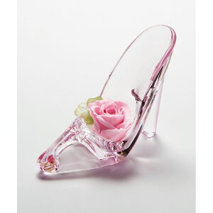 プリザーブドフラワー ミニサイズ 好評 結婚祝い ガラスの靴 プリメヌエットミニ アーティフィシャルフラワー 造花 花 ギフト 結婚式 披露宴 ウェルカムボード フラワーギフト 誕生日 おし