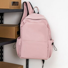 リュック シンプル 好評 大容量 バッグ レディース メンズ バック かばん カバン カジュアル 男女兼用 軽い 軽量 調節可能 おしゃれ かわいい 大人 学生 通学 無地 A4 リュックサック 中学生 高校生 サイドポケット マチ広 旅行 おでかけ 通勤