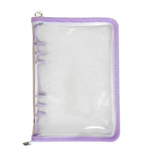 トレカケース 可愛い 好評 トレカホルダー コレクトブック ケース バインダー ファイル A5 6穴 チャック付き クリア 透明 キラキラ 収納 保護 整理 コンパクト 持ち運び デコ チェキ 写真 手帳