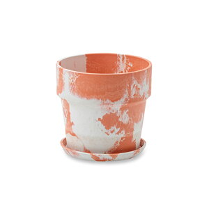 植木鉢 プラスチック おしゃれ 5号 好評 5号鉢 鉢カバー プランター プランターカバー 植木 ポット 鉢植え アーバンプランツポット 軽量 軽い 観葉植物 鉢 受け皿付き 底穴あり PLUS the green 花