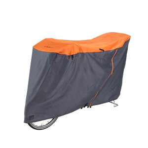 好評 自転車 サイクルカバー 雨 自転車置き場 カバー 防犯 撥水 はっ水 風飛び防止 飛ばない バックル レインカバー シンプル 無地 Kawasumi カワスミ 川住製作所