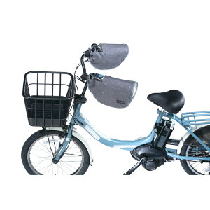 自転車 ハンドルカバー オールシーズン デニム 好評 電動アシスト ハンドル カバー 防水加工 撥水 インナー ボア 着脱 透明窓付き 反射材付き 面ファスナー 雨の日 梅雨 防寒 ママチャリ 川