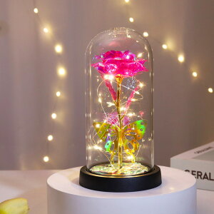 ガラスドーム ライト 好評 ガラス ドームライト フラワーライト 卓上ライト LED 飾り 置物 フラワー 花 バラ 蝶 おしゃれ かわいい 電池式 造花 癒し 贈り物 オブジェ LEDライト 母の日 記念日