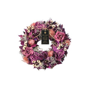 ナチュラルリース M 好評 造花 お花 リース フラワーアレンジメント プリザーブドフラワー フラワーギフト 箱入り 年中 オールシーズン 玄関 おしゃれ オシャレ リビング 可愛い かわいい イ