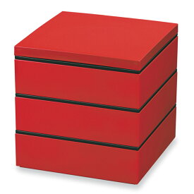 重箱 仕切り 通販 シンプル 3段 お重 18cm ランチボックス ファミリーサイズ お重箱 おせち お花見 行楽 ピクニック モダン 晴れの日 弁当 お正月 ハレの日 運動会 行楽弁当 大きめ