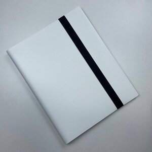 カードファイル トレカ 好評 トレカファイル 9 ポケット トレカケース ファイル トレーディングカードケース 収納 大容量 ケース 推し活 固定バンド付 スリーブ カード 横入れ 360枚収納 シン