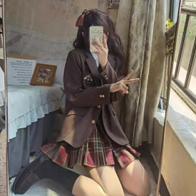 制服 高校生 4点セット 好評 卒業式 上下セット ブレザー 女子 JK 学生服 入学式 ジャケット シャツ リボン スカート スーツ 女子高生 制服上下 セットアップ 制服セット コスプレ 学生 コス