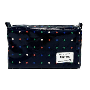 ルートート ラミネート ROOTOTE 1023 好評 コスメポーチ ポーチ 化粧ポーチ ペンケース ペンポーチ ファスナー付き レディース おしゃれ 可愛い オシャレ かわいい シンプル きれいめ ナチュラ