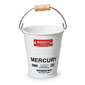マーキュリー バケツ 好評 雑貨 ブリキバケツ おしゃれ MERCURY ミニバケツ ブリキ スチール ガーデニング 花壇 植木鉢 鉢植え 鉢カバー ペン立て ペンスタンド 小物入れ インテリア小物
