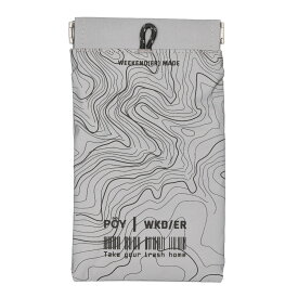 POY ポーイ 携帯ゴミ箱 78598 好評 携帯用ゴミケース ばね口ポーチ トラッシュポーチ ゴミポーチ メガネケース ミニポーチ 小物入れ カラビナ付き ポーチ ヘミングス WEEKEND(ER) ウィークエンダー おしゃれ シンプル アウトドア