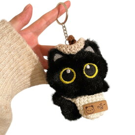 バッグチャーム ぬいぐるみ 猫 好評 猫キーホルダー 黒猫 ねこ ネコ グッズ ぬいぐるみキーホルダー アニマルキーホルダー 動物キーホルダー キーリング キーチェーン バックチャーム おしゃれ かわいい レディース 女性 女子 マスコット 可愛い