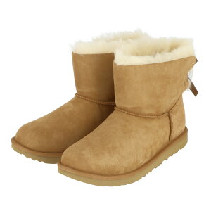 UGG �u�[�c �D�] �L�b�Y ���f�B�[�X ���[�g���u�[�c ���{�� �V�[�v�X�L�� �V�R�E�[�� ���� �h�� �A�O MINI BAILEY BOW II �~�j�x�C���[�{�E II 1017397k �L�b�Y�T�C�Y US4 US5 US6 ���[�g�� �V���[�g�u�[�c