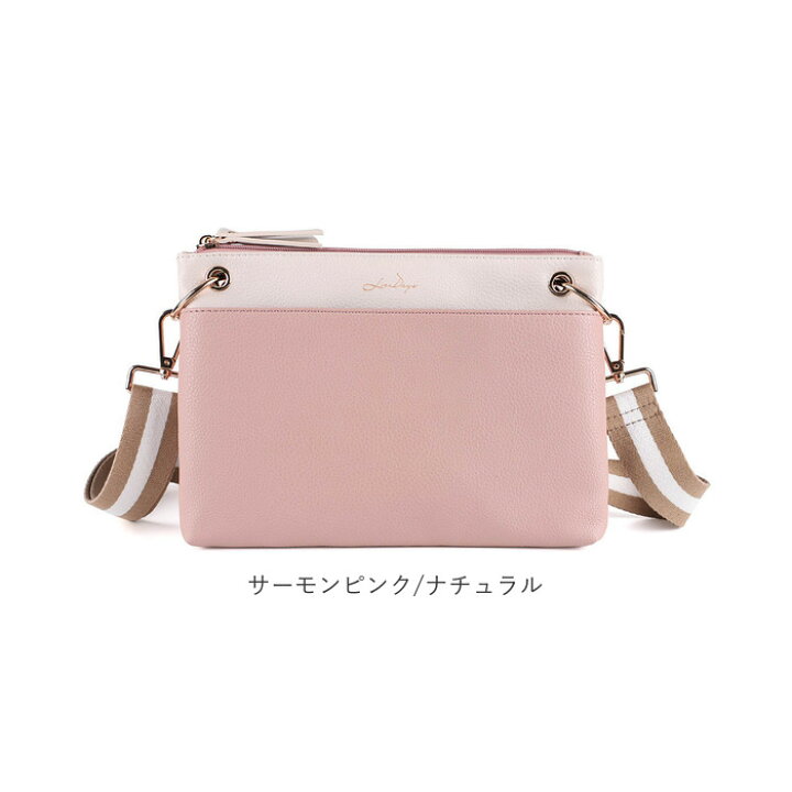 良品 トッズ レザー ショルダーバック 鞄 サーモンピンク レディース  