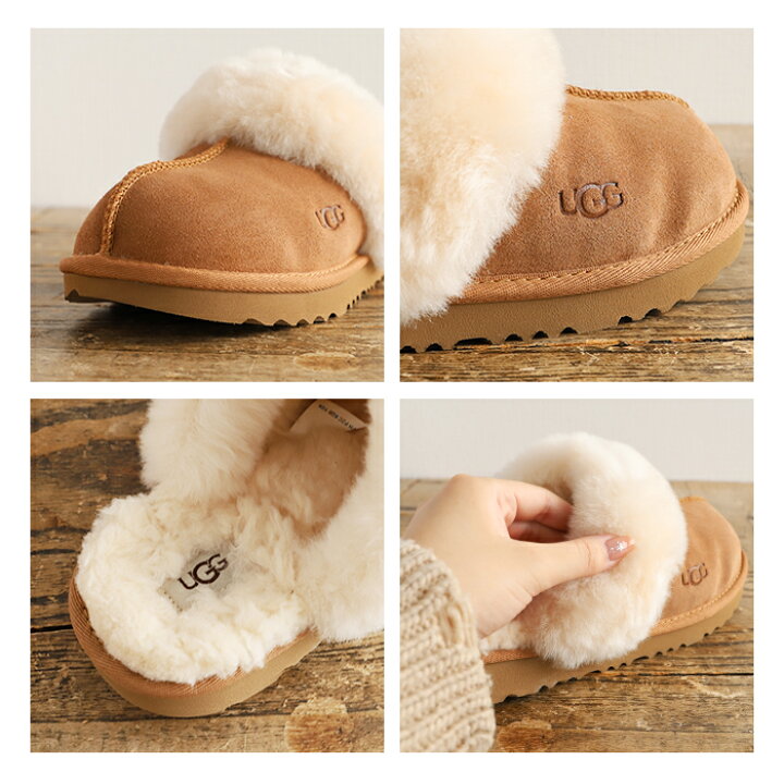 楽天市場】ugg サンダル レディース 通販 アグ 内ボア スリッパ ファー 