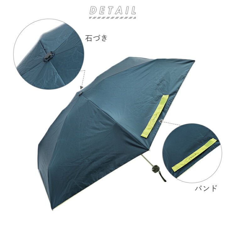 Mabu バッグシールドuvミニ 折りたたみ傘 メンズ おしゃれ バイカラー 軽量 無地 リュック Uvカット シンプル 晴雨兼用