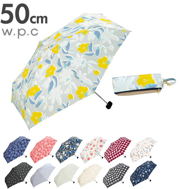 楽天市場 折りたたみ傘 W P C ワールドパーティー 通販 レディース 50cm 6本骨 晴雨兼用 アンブレラ ミニ クラッチ 収納 ポーチ ケース 付き 折り畳み 傘 おしゃれ かわいい コンパクト 軽量 軽い チェック ストライプ グラスファイバー Wpc 折りたたみ 日傘 Wpc
