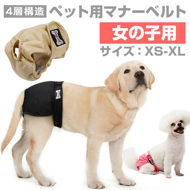 楽天市場 マナーパンツ 犬 通販 女の子 布 ポリエステル 生理 ドッグウェア 犬の服 小型犬 中型犬 大型犬 シニア犬 介護 グッズ お出かけ 犬用品 サニタリーパンツ ペット用品 Backyard Family ママタウン