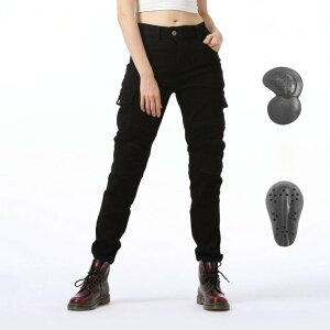 バイクパンツ ライダーパンツ バイクウェア レディース 通販 プロテクター付 ジーンズ デニム ライダースパンツ ライディングパンツ オートバイ ニーパッド 転倒防護 膝当て 耐久 耐衝撃 大