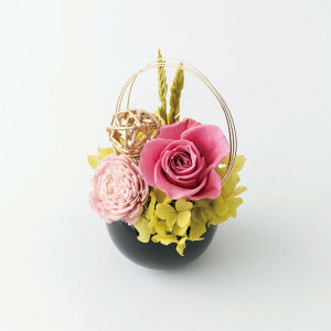 Temari てまり フラワーアレンジメント 通販 プリザーブドフラワー プリザードフラワー 枯れない花 花 お花 アレンジメント 造花 フラワー 母の日 敬老の日 和風 ギフト お祝い 記念日 贈り物