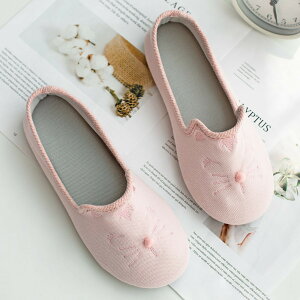 ルームシューズ かかと付き 通販 室内履き スリッポン 室内 レディース かわいい シンプル 入院 スリッパ 院内シューズ 出産 マタニティ 産前 産後 猫 ねこ コットンリネン 柔らかい 履きや