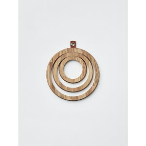 SASAKI �T�T�L ��~�� �� �ʔ� ��~ �炵�� �Ȃׂ��� �|�b�g�R�[�X�^�[ pot coaster �ؐ� �����O�X ������ �傫�� 3�A ���� Rings ����N���t�g �f�U�C�� �C���e���A �������