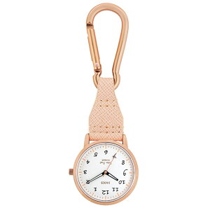 時計 付き キーホルダー 通販 J-AXIS AP1353 カラビナウォッチ 時計 ウォッチ カラビナ時計 ナースウォッチ 懐中時計 アナログ 3針 フック メンズ レディース キッズ 子ども おしゃれ かわいい 防