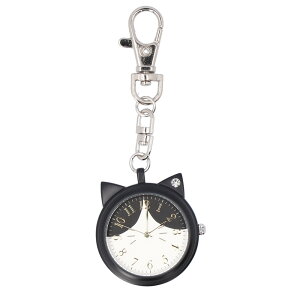 catmint キャットミント キーホルダーウォッチ ネコ型 通販 時計 アナログ時計 ウオッチ キーホルダー ウォッチ アクセサリー キーチェーン 日常生活防水 日本製ムーブメント ネコ ねこ 猫 猫